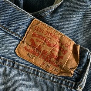 Levi’s blue relaxed jeans